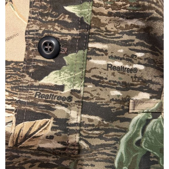 Realtree Liberty Camouflage Pants XL Regular Waist 40 - 42, Drawstring Leg Open - Picture 8 of 8